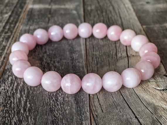 Rose Quartz 8mm Stone Bracelet - SpiritualClout