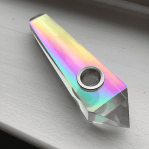 Angel Aura Crystal Pipe - SpiritualClout