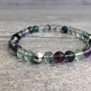 Fluorite 8mm Stone Bracelet - SpiritualClout