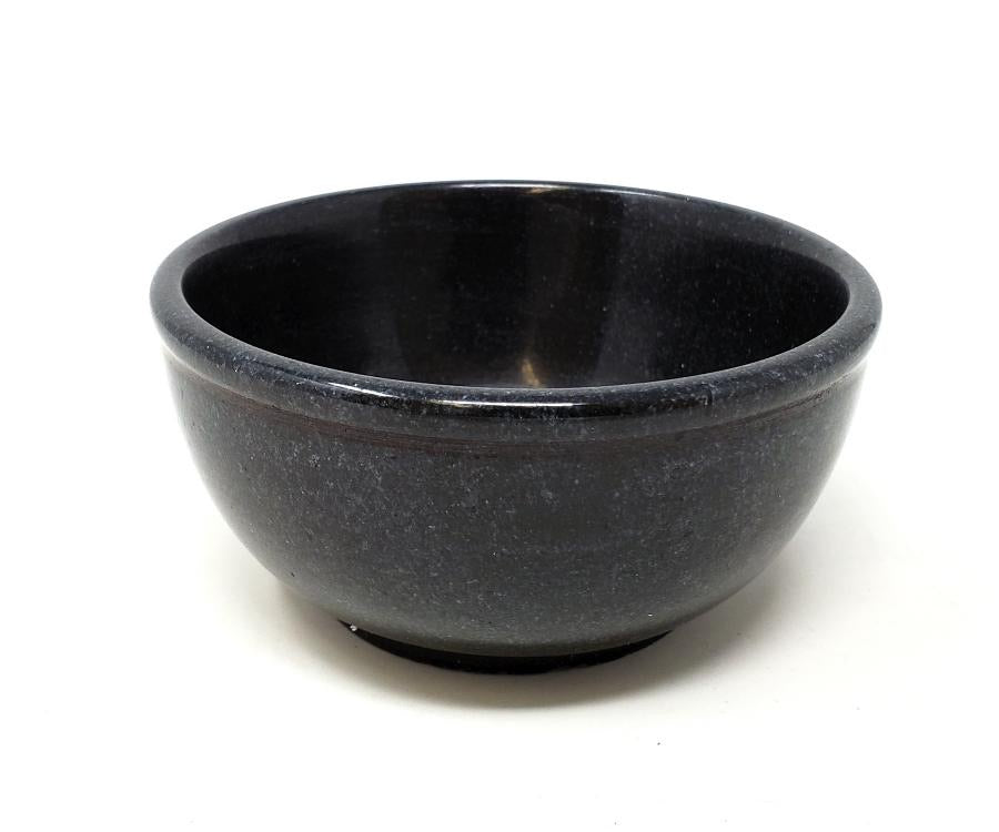 Black Marble Incense Burning Bowl - SpiritualClout